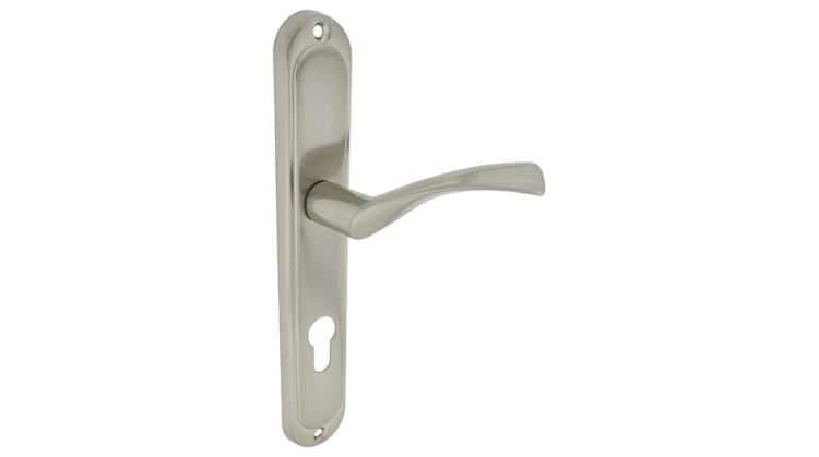 KLAMKA -  DAJANA NIKIEL SATYNA ( WKŁADKA )