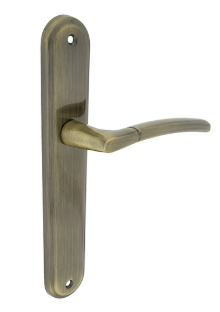 Klamka PORTO bez przebicia patyna