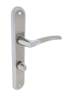 Klamka PORTO 90 wc nikiel chrom