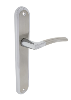 Klamka PORTO bez przebicia nikiel chrom