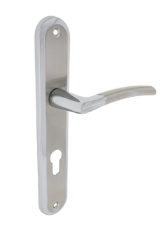 Klamka PORTO 92 wkład nikiel chrom