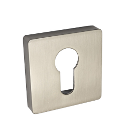 Szyld R na wkład nikiel satyna BLITZ