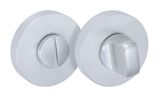 Szyld C na wc chrom mat BLITZ