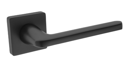 Klamka VENA rozeta kwadratowa czarna