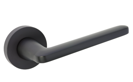 Klamka VENA rozeta okrągła czarna